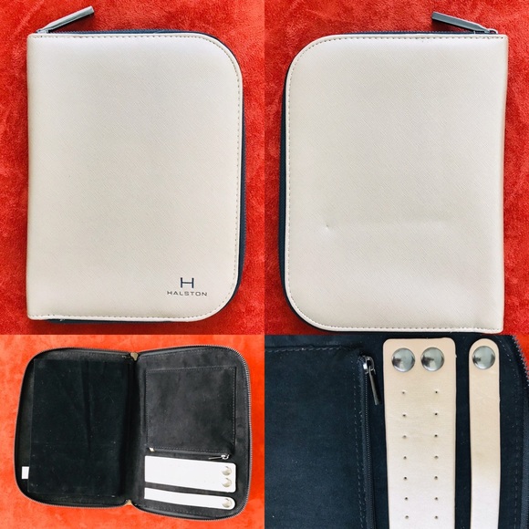 SALE! H by HALSTON New Faux Leather JEWELRY PORTFOLIO - Picture 12 of 12
